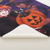 Happy Halloween Costumes Sherpa Deken (3/4)