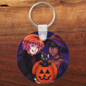 Happy Halloween Costumes Sleutelhanger (Voorkant)