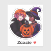 Happy Halloween Costumes Sticker (Vel)