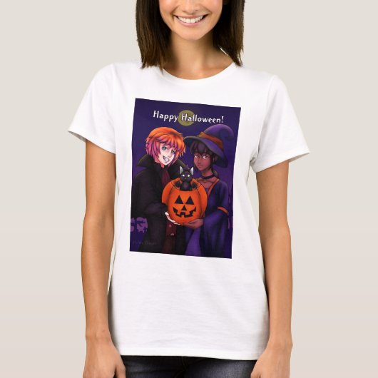 Happy Halloween Costumes T-shirt (Voorkant)