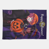 Happy Halloween Costumes Theedoek (Horizontaal)