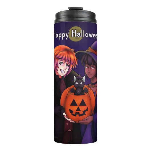 Happy Halloween Costumes Thermosbeker (Voorkant)