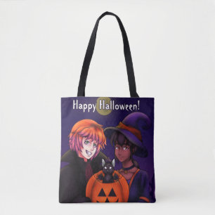Happy Halloween Costumes Tote Bag