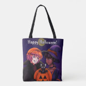 Happy Halloween Costumes Tote Bag (Achterkant)
