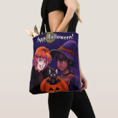 Happy Halloween Costumes Tote Bag (Dichtbij)