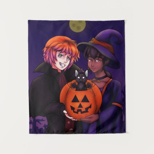Happy Halloween Costumes Wandkleed (Voorkant)
