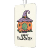 Happy Halloween Cottage & Witch Roof Air Freshener Luchtverfrisser (Links)
