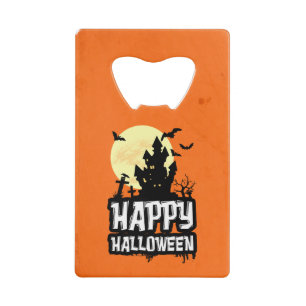 Happy Halloween Creditkaart Flessenopener