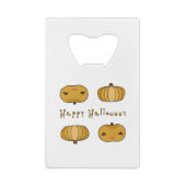 Happy Halloween Creditkaart Flessenopener (Achterkant)