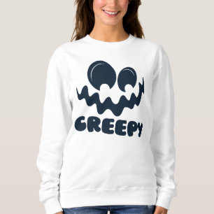Happy Halloween Creepy Funny Face Trui