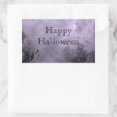 Happy Halloween Custom Haunted Sky Sticker (Tas)