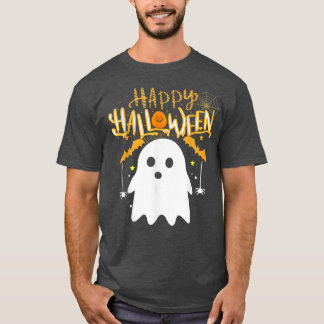 Happy Halloween Cute Boo Costume Spooky Season Hor T-shirt