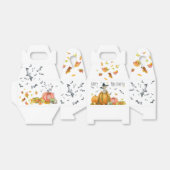 Happy Halloween Cute Cartoon Witch Mouse Bedankdoosjes (Uitgevouwen)