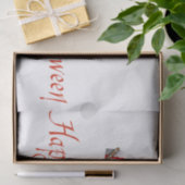 Happy Halloween Cute, Creepy, Spooky Grim Reaper Tissuepapier (Geschenk)