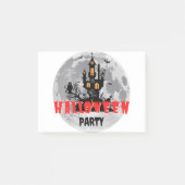 Happy Halloween Cute Ghost Boo Pattern Giant Post-it® Notes (Voorkant)