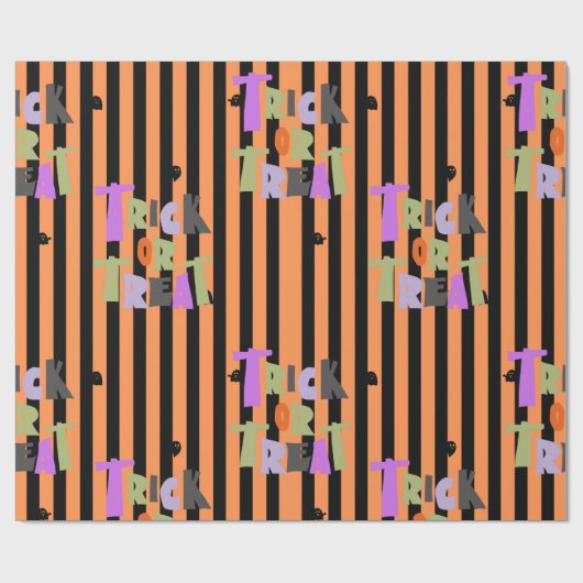 Happy Halloween Cute-hosts Cadeaupapier (Vlak)