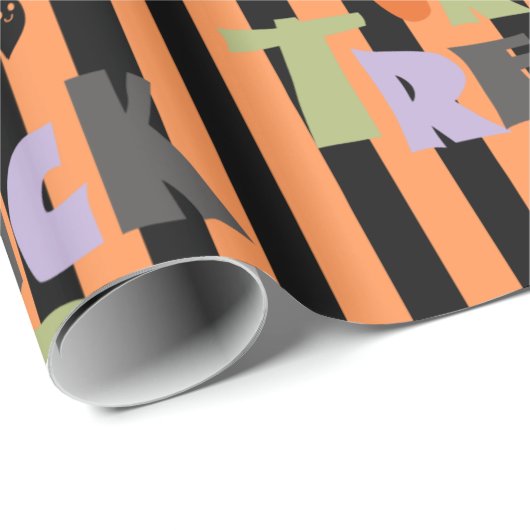 Happy Halloween Cute-hosts Cadeaupapier (Rol Hoek)