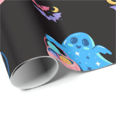 Happy Halloween Cute-hosts met snoep Cadeaupapier (Rol Hoek)