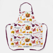 Happy Halloween Cute Pattern Schort (Voorkant)