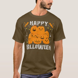 Happy Halloween Cute Pumpkin Halloween Costume Wom T-shirt