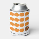 Happy Halloween Cute Pumpkin Patch Blikjeskoeler (Blikje Voorkant)