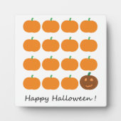 Happy Halloween Cute Pumpkin Patch Fotoplaat (Voorkant)