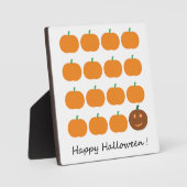Happy Halloween Cute Pumpkin Patch Fotoplaat (Voorkant)