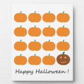 Happy Halloween Cute Pumpkin Patch Fotoplaat (Voorkant)
