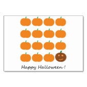 Happy Halloween Cute Pumpkin Patch Kaart (Voorkant)