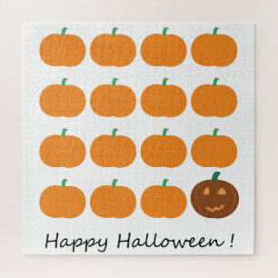 Happy Halloween Cute Pumpkin Patch Legpuzzel
