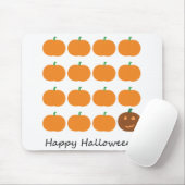Happy Halloween Cute Pumpkin Patch Muismat (Met muis)