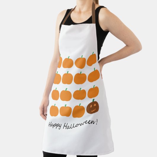 Happy Halloween Cute Pumpkin Patch Schort (Insitu)