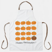 Happy Halloween Cute Pumpkin Patch Schort (Voorkant)