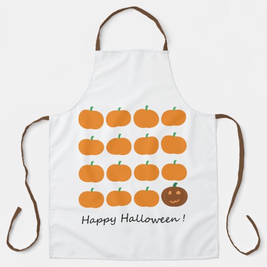 Happy Halloween Cute Pumpkin Patch Schort (Voorkant)
