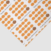 Happy Halloween Cute Pumpkin Patch Tissuepapier (Detail)
