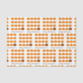 Happy Halloween Cute Pumpkin Patch Tissuepapier (Voorkant)