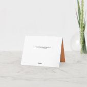 Happy Halloween Cute Scarecrow en Spider Kaart (Achterkant)