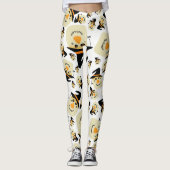 Happy Halloween Cute Scarecrow en Spider Leggings (Voorkant)