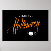 Happy Halloween Cute Spider Poster (Voorkant)