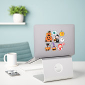 Happy Halloween | Cute Trick or treat Sticker (Laptop op bureau)