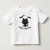 Happy Halloween Cute Vampire Kinder Shirts (Voorkant)