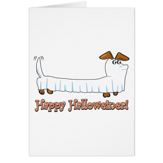 Happy Halloween Dachshund (Voorkant)