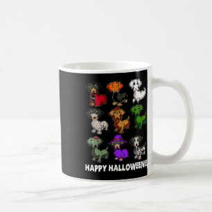 Happy Halloween Dachshund Halloween Gi Koffiemok
