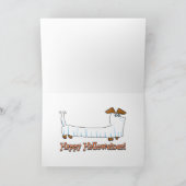 Happy Halloween Dachshund Kaart (Binnen)