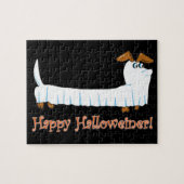 Happy Halloween Dachshund Legpuzzel (Horizontaal)
