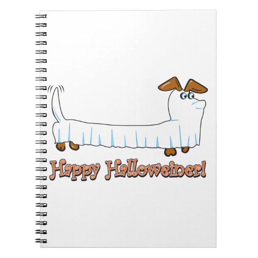 Happy Halloween Dachshund Notitieboek (Voorkant)