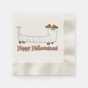 Happy Halloween Dachshund Servet