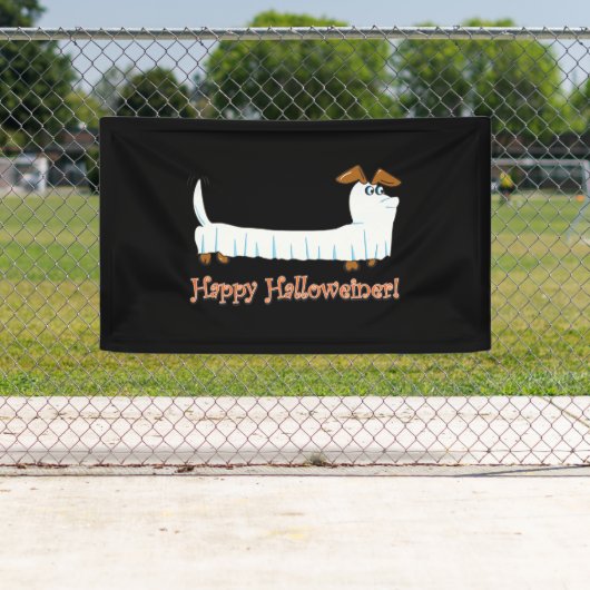 Happy Halloween Dachshund Spandoek (Insitu)