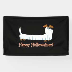 Happy Halloween Dachshund Spandoek