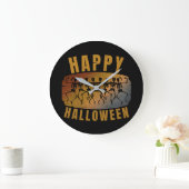 HAPPY HALLOWEEN DANCING SKELETON GROTE KLOK (Huis)